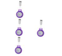 SHERCHPRY 4piezas Reloj De Enfermera Profesional Clip Multifuncional Reloj De Bolsillo Práctico para Hospitales y Escuelas Accesorio Conveniente para Enfermeras y Personal Médico