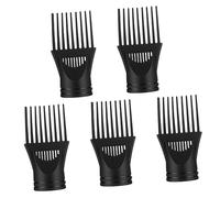SHERCHPRY 5 Piezas Boquilla Para Secador De Pelo Peine Para Secador Para Peinar El Cabello Boquilla Plana Reutilizable