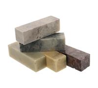 SHERCHPRY 5 Piezas Control de Piedra Natural Piedra para Rectangular Sello Chino 1.5x5cm Agarre Cómodo Fácil y Caligrafía y Manualidades