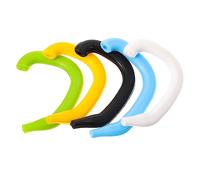 SHERCHPRY 5 Piezas Cubiertas de Silicona para de Protección para Cuerdas de y el Uso Negro Azul Verde