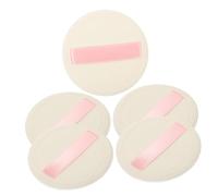 SHERCHPRY 5 Piezas Esponja de Maquillaje de Borlas de Polvo Corporal Accesorios Portátiles para Cosméticos Suave y Reutilizable para