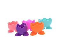SHERCHPRY 5 Piezas estante de huevo de esponja estante de hojaldre portátil bandeja porta hojaldre estante cosmético portátil soporte de huevo de esponja simple gel de sílice