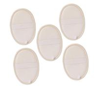 SHERCHPRY 5 Piezas exfoliante de esponja vegetal para limpiador limpieza reutilizable baño y depurador de lavado de cuerpo estropajo de lufa toalla de lufa Tailla de muesca fibras vegetales