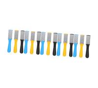 SHERCHPRY 5 Series Amoladora De Estribos Pies Raspador De Talón Agente De Mudanzas Herramienta De Archivo De Pie Removedor De Callos Depurador Agrietado Duro Acero Inoxidable 3 Piezas X 5