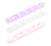 SHERCHPRY 5 Series Herramienta De Soporte De Bolígrafo Titulares Clavos Escritorio Dedo Estante Titular De Cepillo De Uñas Sostenedor De La Pluma Cepillo Organizador Acrílico 3 Piezas X 5
