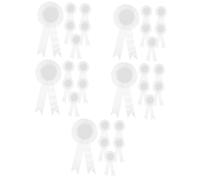 SHERCHPRY 5 Series Insignia De Honor En Medallas Cinta Medalla De Oro Placas Copa De Concurso Logro Paseo Premio Hojalata 6 Piezas X 5