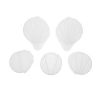 SHERCHPRY 5 Vasos de Silicona para Mezclar Pigmentos y Resina Epoxi Molde Dividido de 2 a 7 Compartimentos Resistente y Duradero Adecuado para Manualidades DIY y Arte Resina