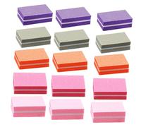 SHERCHPRY 50 Limas de Uñas y Bloques Pulidores de Esponja Mini Multicolor Alta Elasticidad para Manicura Profesional y Uso en Casa Cuidado de Uñas