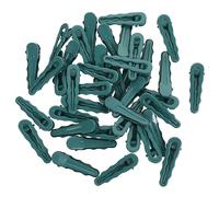 SHERCHPRY 50 Piezas horquilla hueca de de pato separación Lindos clips para el cabello pinzas para cortar el cabello pinzas de pelo de cocodrilo para mujer Pinza para el cabello Metal