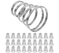 SHERCHPRY 50 Resortes de Brocheta de Liberació Rápida para Bicicleta Acero Inoxidable para Rueda Buje de Ciclismo Montaña y Carretera Accesorio Repuesto Resorte de Palanca de Eje