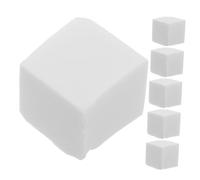 SHERCHPRY 50piezas Mini Bloques De Tofu Para Decoración De Uñas Herramientas De Esponja Para El Cuidado Uñas De Esponja De Maquillaje Para Manicura y Difuminado Facial El Hogar