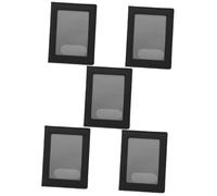 SHERCHPRY 5piezas Porta y Práctico Protección Funda para y Tarjetas para Organizar De y Negro