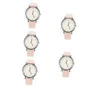 SHERCHPRY 5piezas Reloj De Mujer Diseño Elegante y Dial De Reloj De Pulsera Ligero y Decorativo para