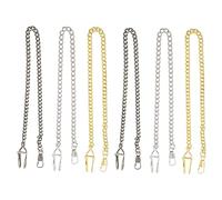 SHERCHPRY 6 Piezas Cadena de Reloj de Bolsillo Accesorios para Relojes de Bolsillo Reparar Piezas de Cadena de Reloj Relojes para Hombres Relojes de Hombre Cadenas de Relojes Antiguos Metal