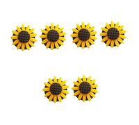 SHERCHPRY 6 Piezas clip de perfume de coche de coche clip de difusor de aceite esencial de coche ambientador de coche de aceite esencial clip de perfume de flor de sol girasol