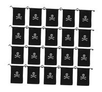 SHERCHPRY 60 piezas Bolsitas con Cordón para Halloween Bolsas de para y Monedas Bolsitas de Temáticas para Fiestas Infantiles Decoración Festiva Reutilizable