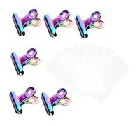 SHERCHPRY 6piezas Acortar Pinzas Para Extensión De Uñas y Papeles De Herramientas Para Decoración De Uñas Pinzas Para Fijar Casa o Salón