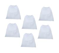 SHERCHPRY 6piezas Bolsa Collectora Polvo Para Aspiradora Uñas Bolsa Colector Polvo No Tejida Con Diseño Elástico Accesorio Manicura Profesional Para Salones De Belleza