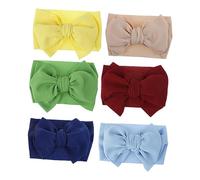 SHERCHPRY 6piezas Conjunto De Flores Para Diadema Lazo Cintas Pelo Trenzadas Para Niña Accesorios Cabello Para Fiestas Infantiles y Eventos Especiales