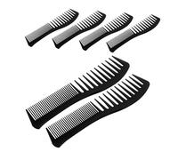 SHERCHPRY 6piezas Peine De Doble Propósito De Dientes Anchos Unidades Peine De Peluquero Para Cabello Grueso Cuidado Diario Desenredado Suave Para Hombres y Mujeres