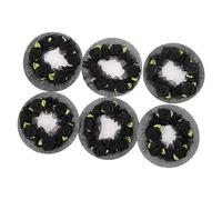 SHERCHPRY 6piezas Redes De Malla Transpirables y Decorativas Cabello Ligas Elásticas Accesorios Para Mujer