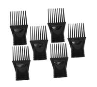 SHERCHPRY 6piezas Secador De Pelo Herramientas Cabello Boquilla De Peine Accesorio De Plástico Para Secado y Salón