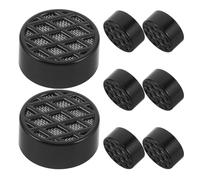 SHERCHPRY 8 Piezas Humidificador para Humidor de Cigarros Redondo Negro Dispositivo Compacto para Preservar Humedad Proteger Sabor y Textura
