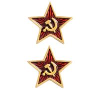 SHERCHPRY 8piezas Pin De De Aleación Broche De Marxismo y Comunismo Decoración Elegante Para Hombres y Mujeres Accesorio Divertido Para Camisas y