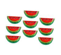 SHERCHPRY 9 Piezas Broche Pin de Sandía Esmaltado Broche Solapa Fruta Tropical para Mujeres Pines para Mochilas Chaquetas y Sombreros Accesorio Veraniego Creativo y Resistente
