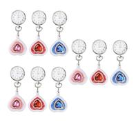 SHERCHPRY 9 Piezas Mesa de enfermería retráctil Reloj para Hombre Relojes para Enfermeras Watch relógios Relojes para Hombres Relojes de Hombre Reloj de Cuarzo Reloj retráctil plásticos