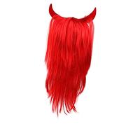 SHERCHPRY Accesorio para Disfraz de de Fiesta 1 Pieza Peluca de Pelo Suave Cómoda Diseño Divertido Color Brillante Y Saturado Ideal para Celebraciones