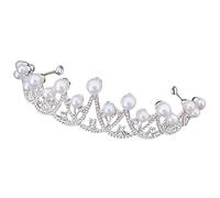 SHERCHPRY Accesorios Cabello De Perlas Tocado Elegante Para Fiesta De Disfraces Resistente Al Desgaste Decoración Cabello Tocado Compacto Para Festivales