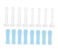 SHERCHPRY Accesorios de Cucharas Oídos Visibles Tapones de Repuesto Oídos Cucharas de Silicona para Limpieza de Cerumen Casa