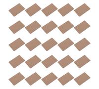 SHERCHPRY Almohadillas Térmicas De Jengibre Moxibustión 50 Unidades 8x12 Cm Media Corte Transpirable Para Alivio Articular Cervical Rodilla Uso Corporal Terapia Natural Salud Adulta