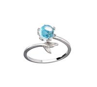 SHERCHPRY Anillo Giratorio Para Mujer Anillos El Anillo Elegante Anillo De Apertura Anillo De Dedo Joyería Anillo De Apertura Para Mujer Anillo De De