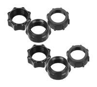 SHERCHPRY Anillos Adaptadores de Rótula para Coche 6 Piezas 2 Flor 2 Normales 2 Octagonales Soporte de Rosca para Cargador Inalámbrico Accesorio para Soporte Fijo y Ajuste Seguro