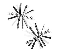 SHERCHPRY Banda Pelo De Fútbol Coleteros Deportivos Para Niñas y Adolescentes Accesorios Día Del Partido Para Fiestas De Fútbol y Competiciones Hecha De Material Cómodo y Duradero