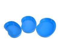 SHERCHPRY Bandejas Organizadoras de Medicamentos Abs para Carrito Médico, Set de 3 Unidades (pequeña, Mediana y Grande), Dispensador de Pastillas Diseño en Forma de Riñón, Organizador