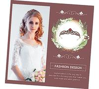 SHERCHPRY Barroca Retro con Rhinestones Diadema Ligera para Novias y Fiestas Accesorio Elegante para Bodas y Cumpleaños Decoración de Pelo Vintage