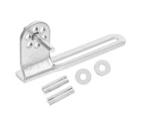 SHERCHPRY Bisagra de la puerta del refrigerador, bisagra metálica para congelador de aleación, 1 juego, plata, accesorios para refrigerador, reparación y modificación de refrigeradores