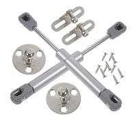 SHERCHPRY Bisagra para Armario 6 Pulgadas, Soporte de Elevación de Gas Metálico, Kit de 2 Piezas Varilla Neumática Telescópica, para Muebles de Cocina y Salón