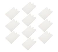 SHERCHPRY Bolsas de Hielo Reutilizables para Ventilador de Aire Acondicionado Bloques Congeladores de 200g 15X10X2 CM 10 Unidades Blancas para Transporte y Enfriamiento Comercial