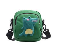 SHERCHPRY Bolso Bandolera Pequeño Lona Dinosaurio Mini Bolso De Hombro para Mujer Capacidad para Teléfono