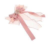 SHERCHPRY Broche De Lazo Para Corbata De Traje o Camisa Broche De Cinta Preanudada Para Mujer Niña Para Navidad Bodas y Fiestas