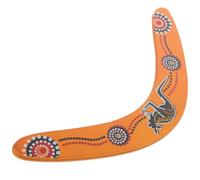 SHERCHPRY Búmeran de Madera Hecho a Mano, Forma en V para Deportes al Aire Libre, Juguete Volador, Equipo Deportivo Maniobra, Adecuado para Juegos en Césped y Actividades Recreativas