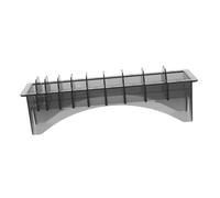 SHERCHPRY Caja De Almacenamiento para Cortadora De Cabello Soportes De Cortapelos para Pared Organizador De Podadoras Caso De Tijeras Estuche para Cortadora De Cabello Negro El Plastico