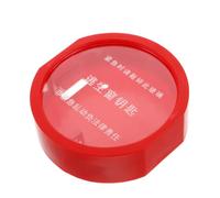 SHERCHPRY Caja de Seguridad Mural para Llaves de Emergencia Ventana de Cristal Plástico Resistente Cierre Seguro Montaje Pared Uso Residencial y Comercial Caja contra Incendios