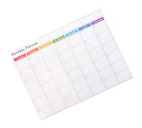 SHERCHPRY Calendario magnético para nevera con pizarra white de borrado en seco, estructura magnética fácil de fijar, ideal para planificación semanal y mensual en el hogar y la oficina