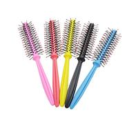 SHERCHPRY Cepillo de Rizado de Plástico para Cabello Rizado Cepillo Redondo con Cerdas para de y Peinados Duradero y de Peinar Color Aleatorio Color Aleatorio