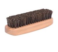 SHERCHPRY Cepillo De Zapatos De Crin De Caballo con Mango De Cepillo Lustrador Profesional para Botas Y Calzado para Pulido Y Limpieza Cualquier Lugar